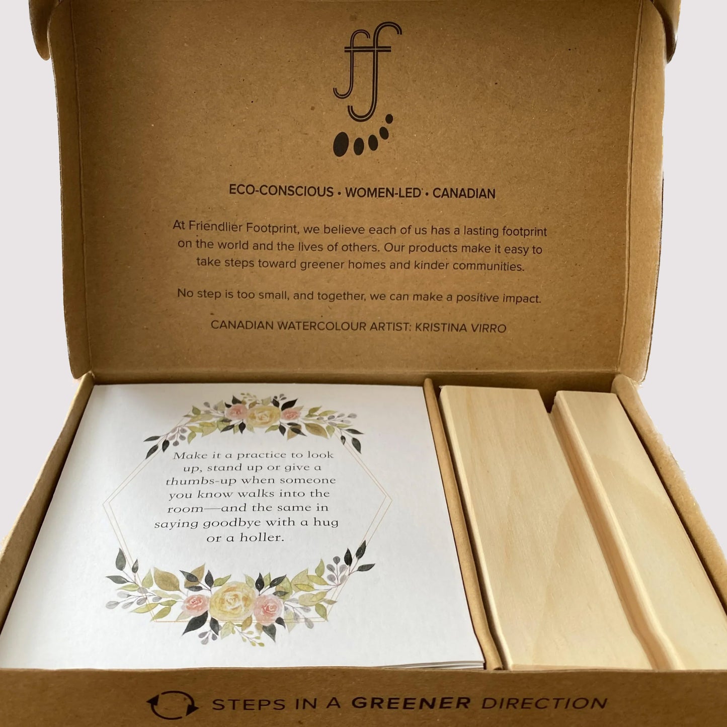 Friendlier Footprint - Wisdom Box