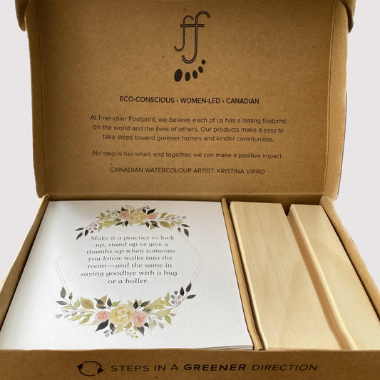 Friendlier Footprint - Wisdom Box