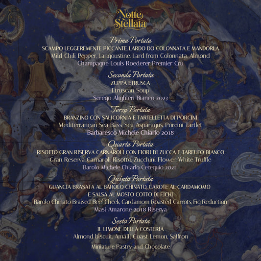 Notte Stellata Toronto - Thursday, October 16 7PM