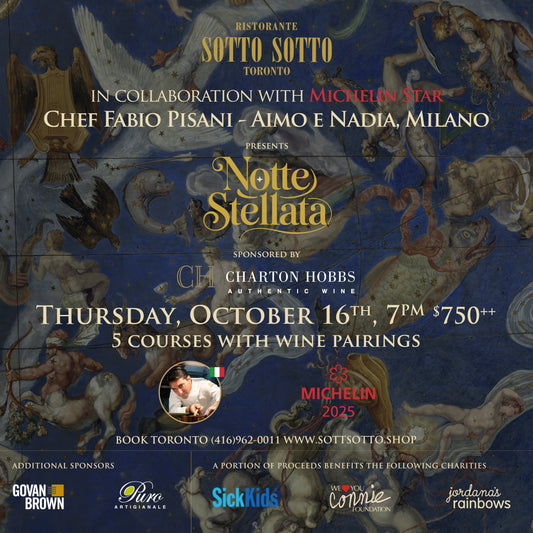 Notte Stelleta  Toronto - Thursday, October 16 7PM