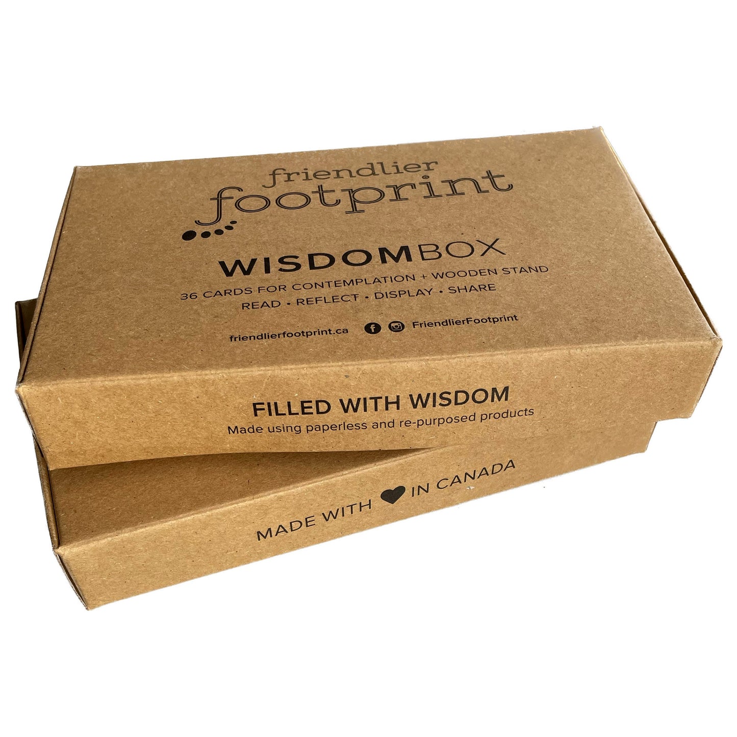Friendlier Footprint - Wisdom Box